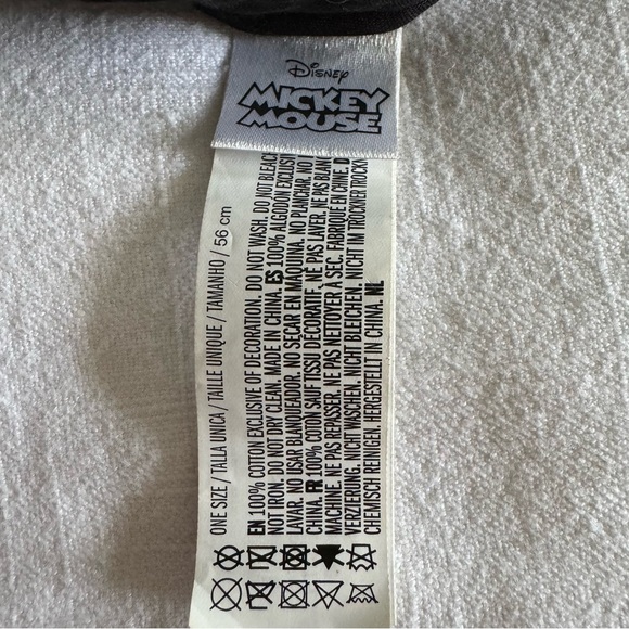 Disney Mickey Mouse black baseball cap hat - Picture 6 of 6